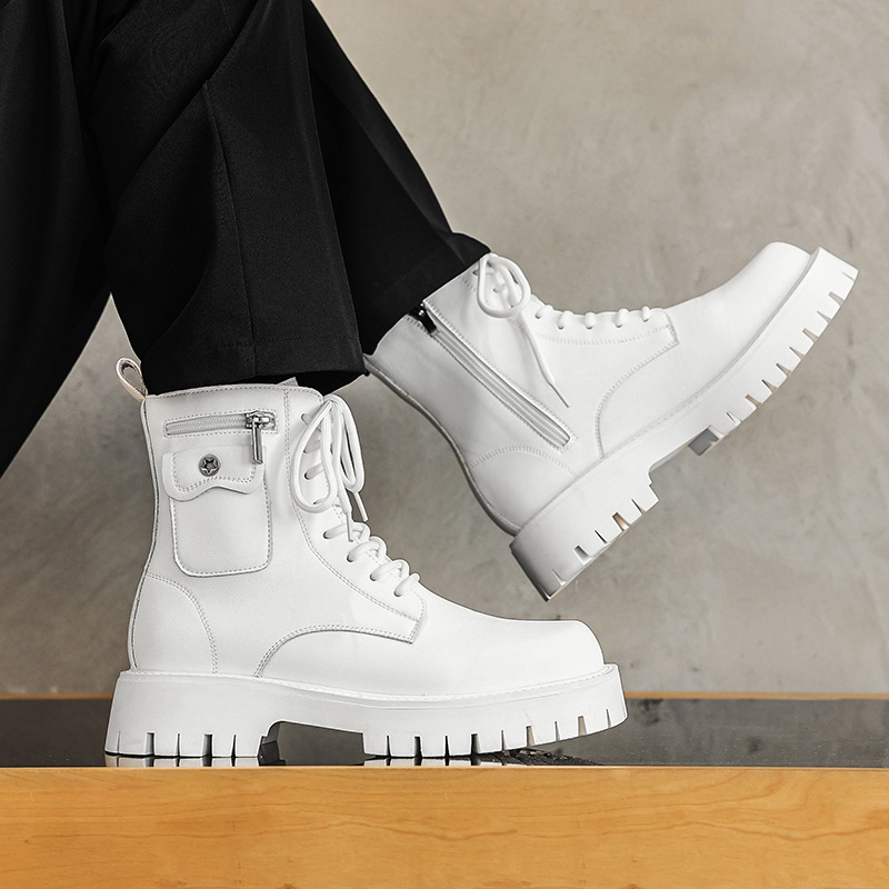 Mens Fashion Week - 2025 Trend Men Boots Sneakers Outdoor