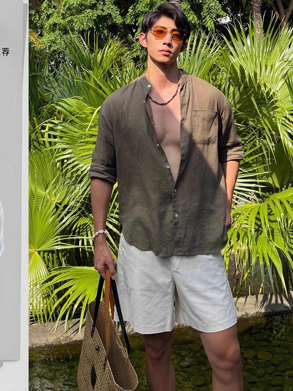 Linen Shirt Summer - Men's Linen Set Summer American Style