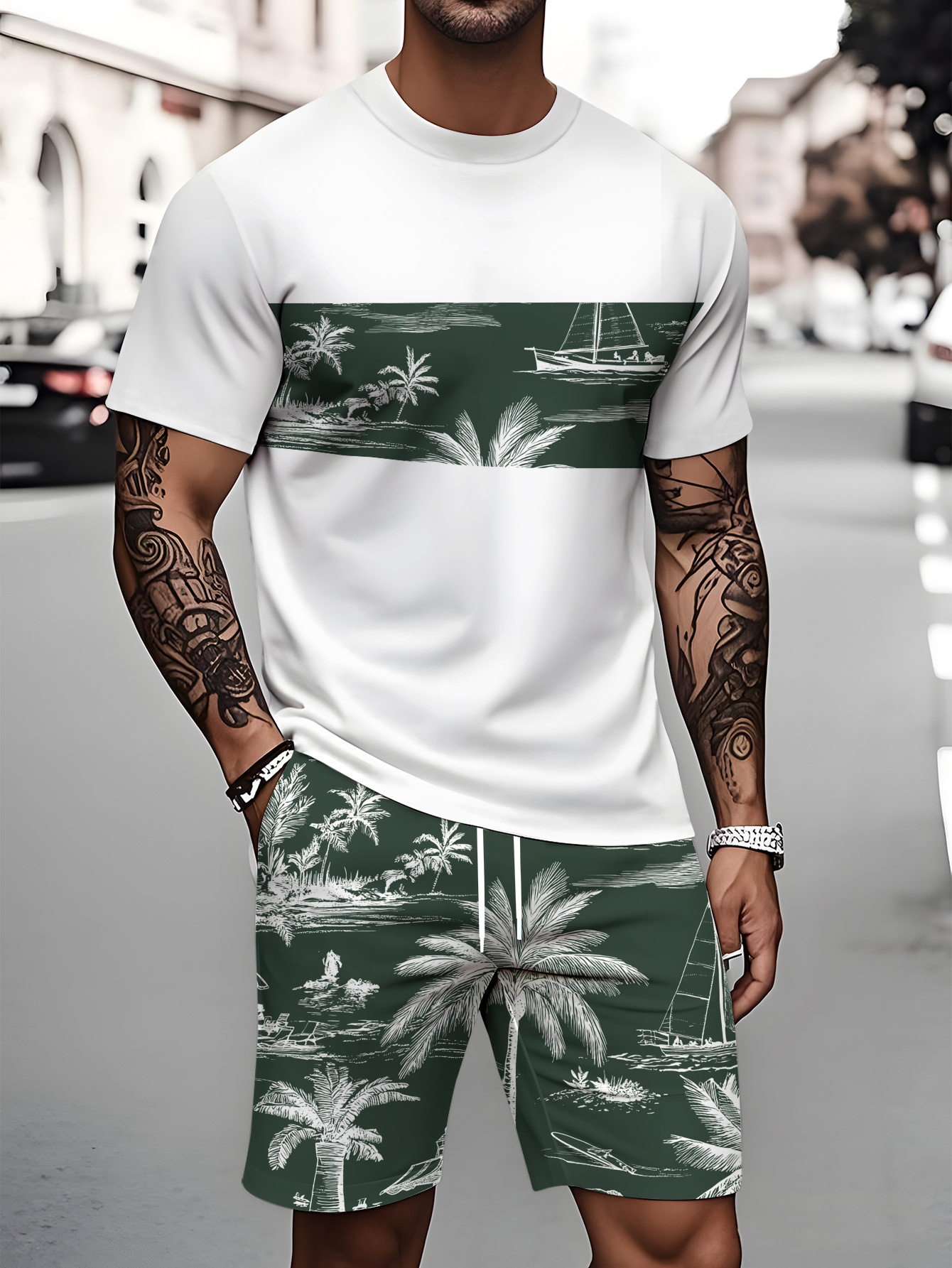 Men'S Fashion For Summer 2026 - 2026 Summer Fashion T-Shirt and Shorts