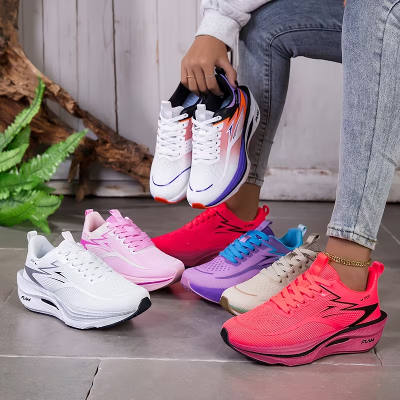 Mens Fashion Week - 2026 Women's Sneakers Breathable Knitted Mesh
