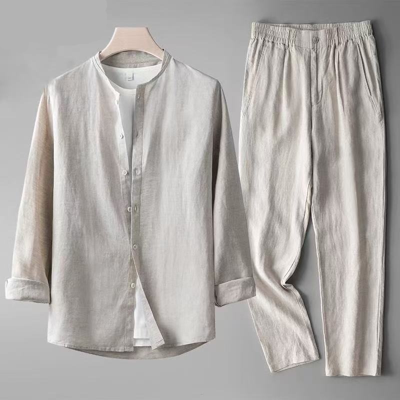 Linen Shirt Summer - 2026 (Shirt + trousers) Spring Summer