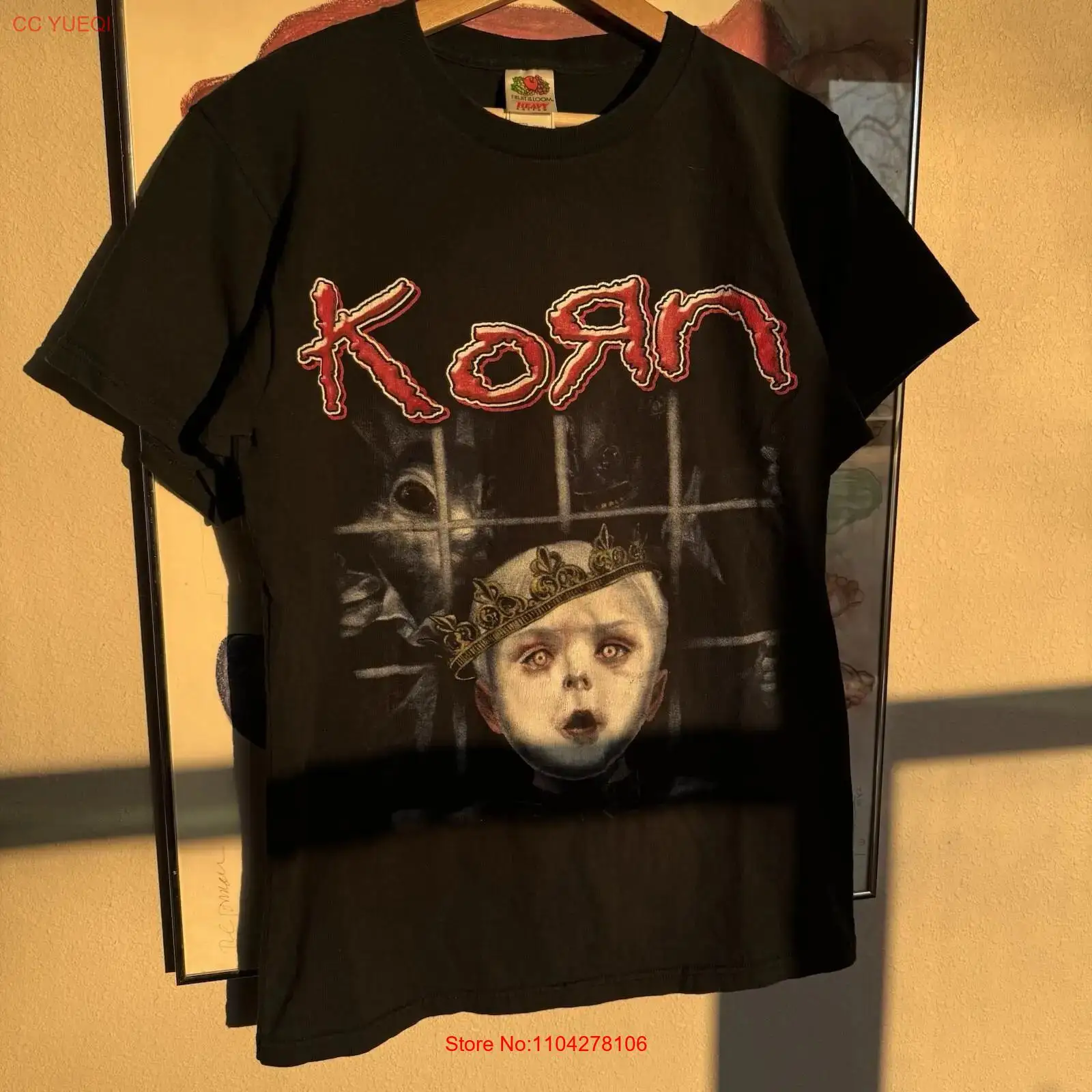 Xl Men'S Fashion - Vintage Korn Band T Shirt Size
