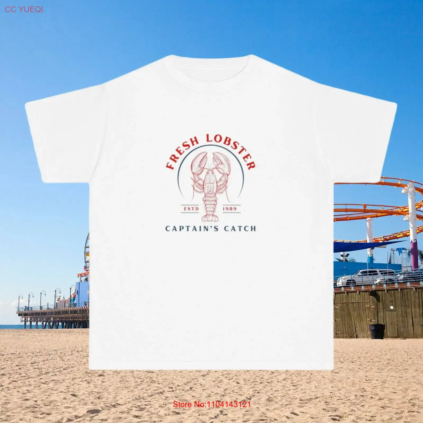 Mens Fashion In The 2000S - Lobster Baby tee 90s 2000s y2k