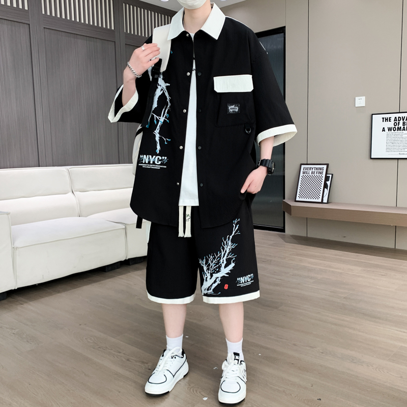 Men'S Fashion And Style - Shirt+shorts 2026 Summer New style Men's