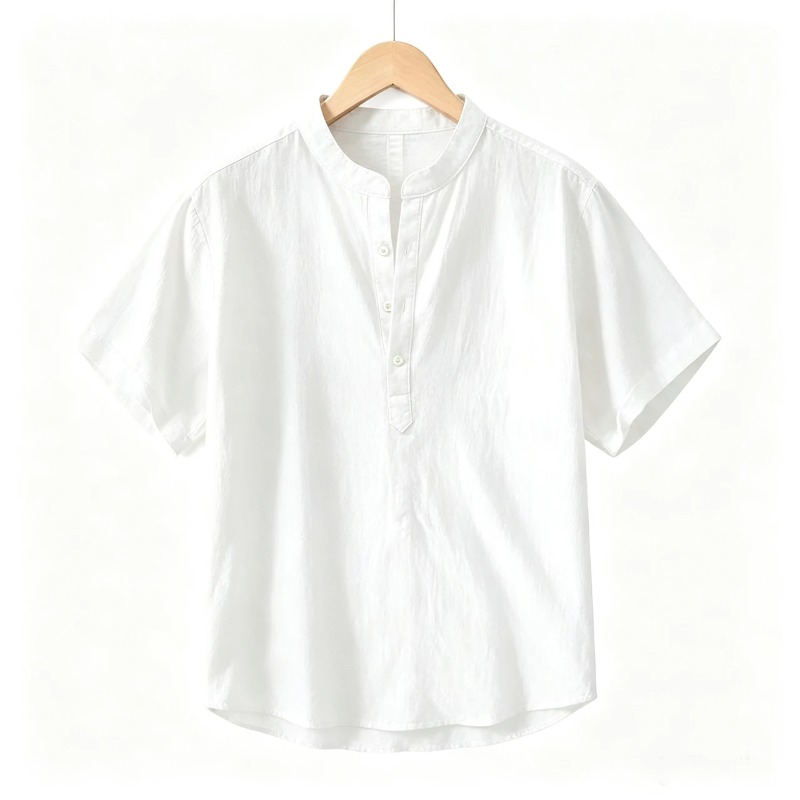 Summer Mens Short Sleeve Shirt – Linen Shirt Summer Bewertung und Preis