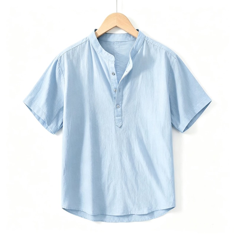 Summer Mens Short Sleeve Shirt – Linen Shirt Summer Bewertung und Preis