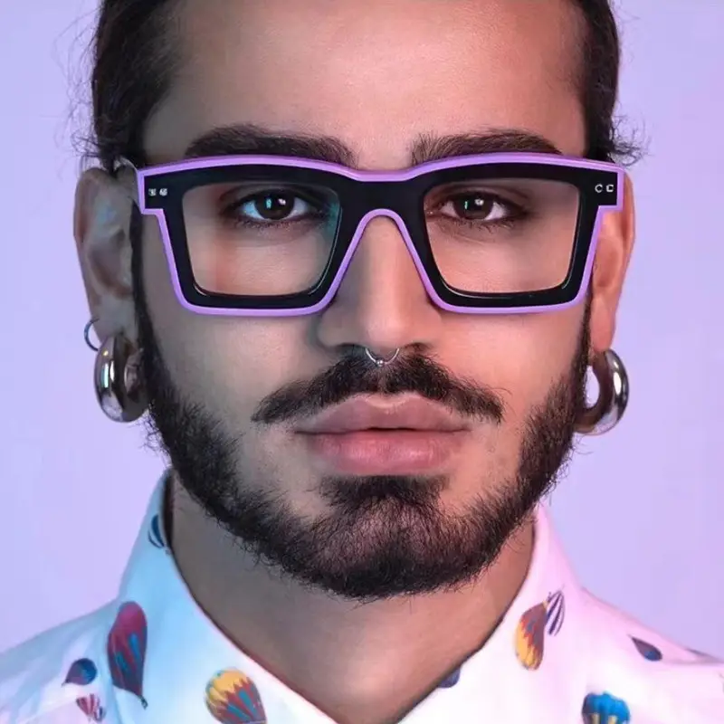 Fashion Fluorescent Green Squa – Mens Fashion Reading Glasses Bewertung und Preis
