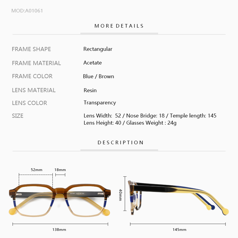 ZENOTTIC Men's Fashion Square  – Mens Fashion Reading Glasses Bewertung und Preis