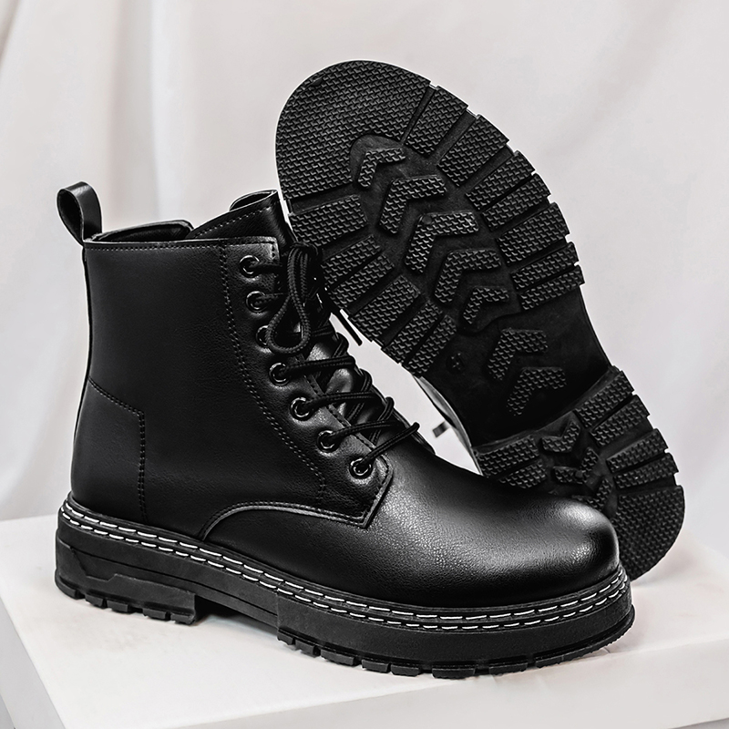 Men's 4-Season Black Patent Le – Mens Fashion Modern Bewertung und Preis