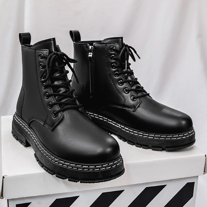 Men's 4-Season Black Patent Le – Mens Fashion Modern Bewertung und Preis