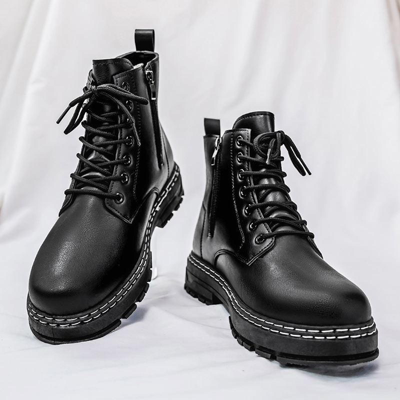 Men's 4-Season Black Patent Le – Mens Fashion Modern Bewertung und Preis