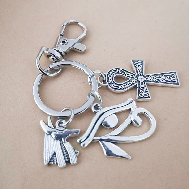 Egypt Ankh Anubis Amulets Cros – Men Fashion Egypt Bewertung und Preis
