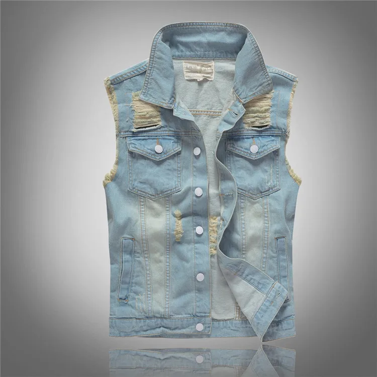 Spring Autumn New Fashion Men' – Men'S Fashion Vest With Jeans Bewertung und Preis
