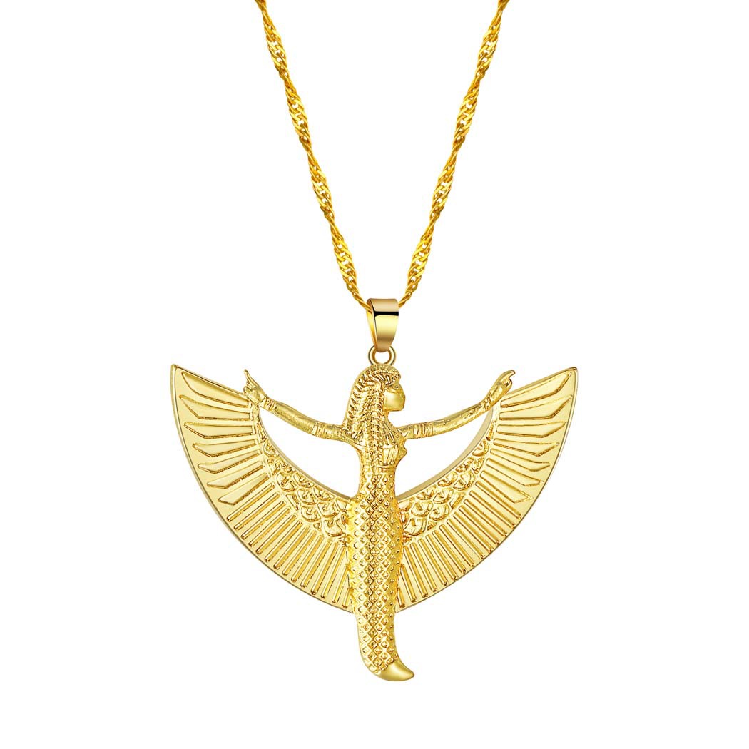 QIAMNI Egyptian Goddess Isis P – Men Fashion Egypt Bewertung und Preis