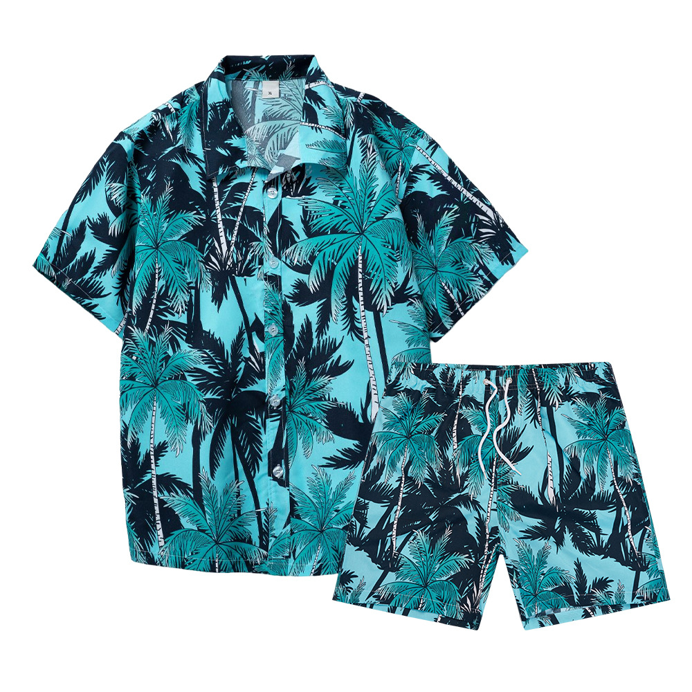 Hawaiian Coconut Tree 3D Print – Mens Fashion Trend Bewertung und Preis