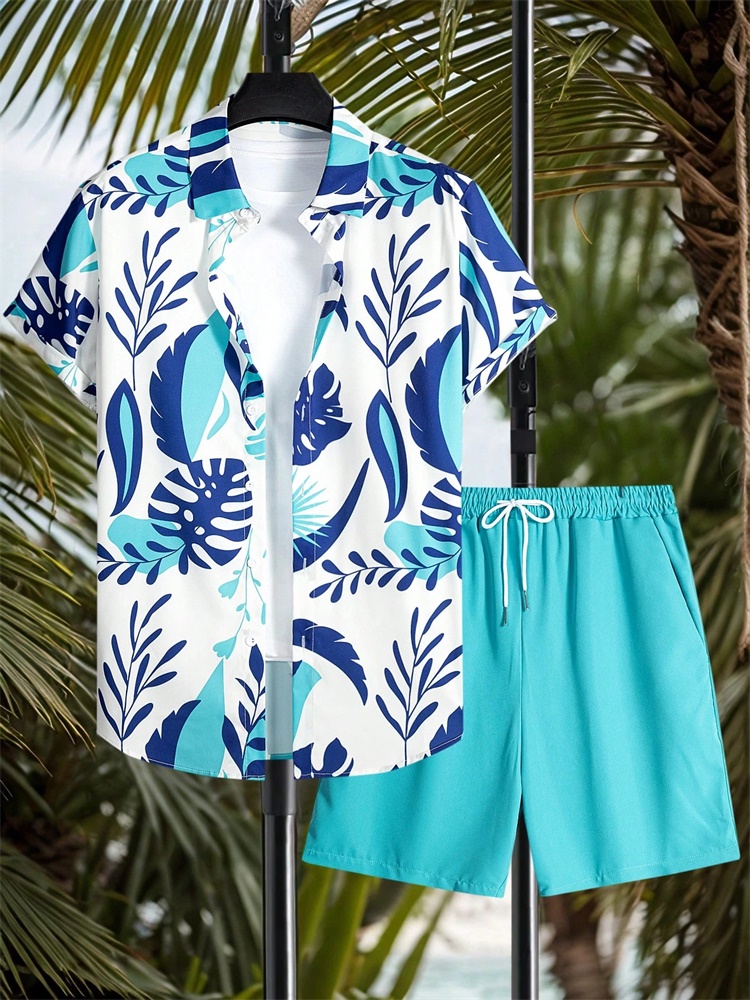 Men's Short-sleeved Shirt Set  – Men'S Fashion And Style Bewertung und Preis