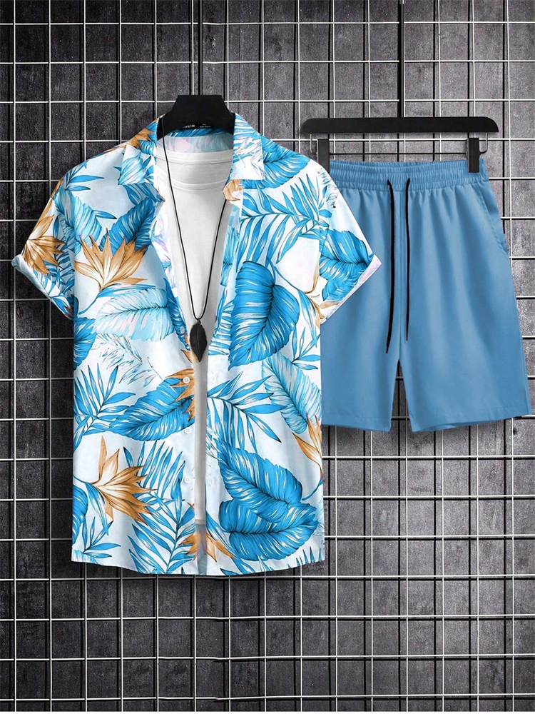 Men's Short-sleeved Shirt Set  – Men'S Fashion And Style Bewertung und Preis