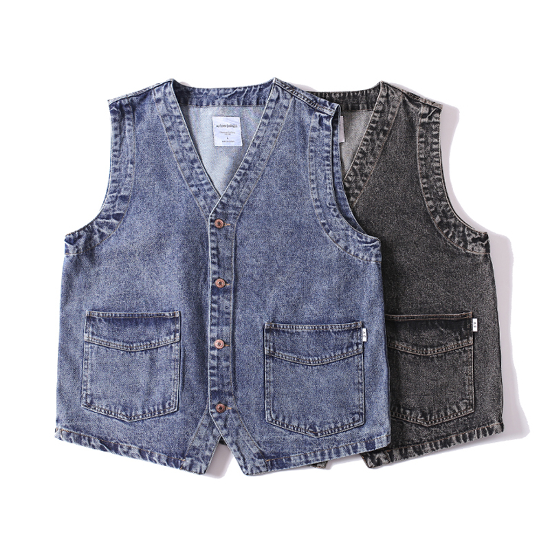 Men Japanese Streetwear Citybo – Men'S Fashion Vest With Jeans Bewertung und Preis