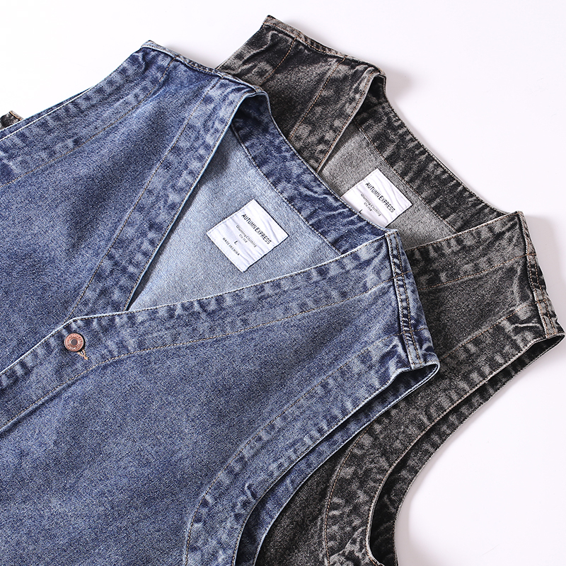 Men Japanese Streetwear Citybo – Men'S Fashion Vest With Jeans Bewertung und Preis