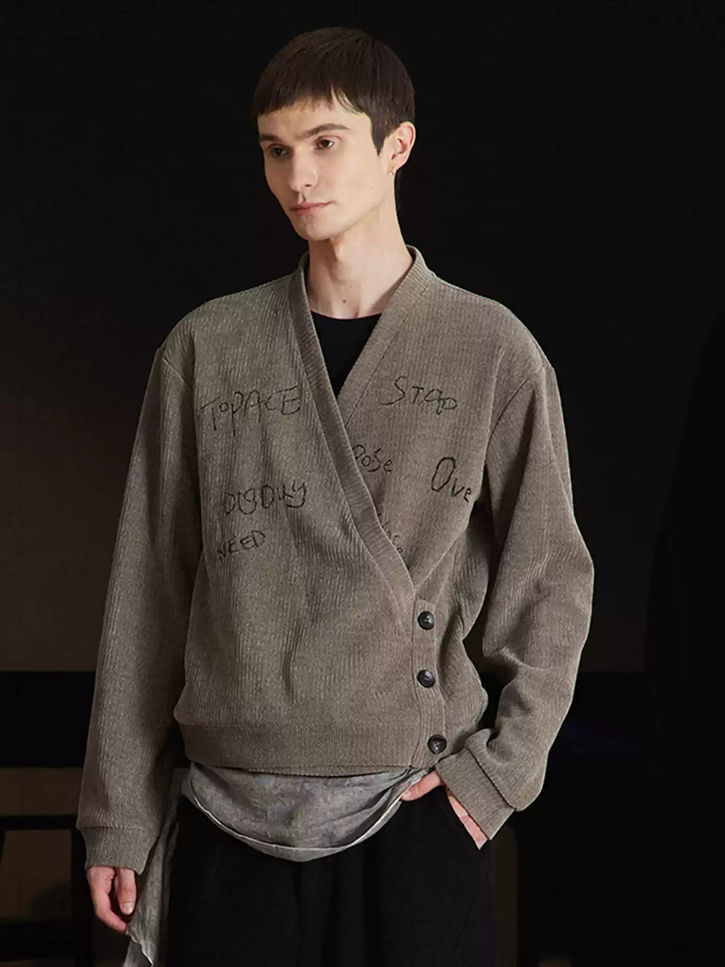 Stripe Embroidery Button Desig – Men'S Fashion And Style Bewertung und Preis