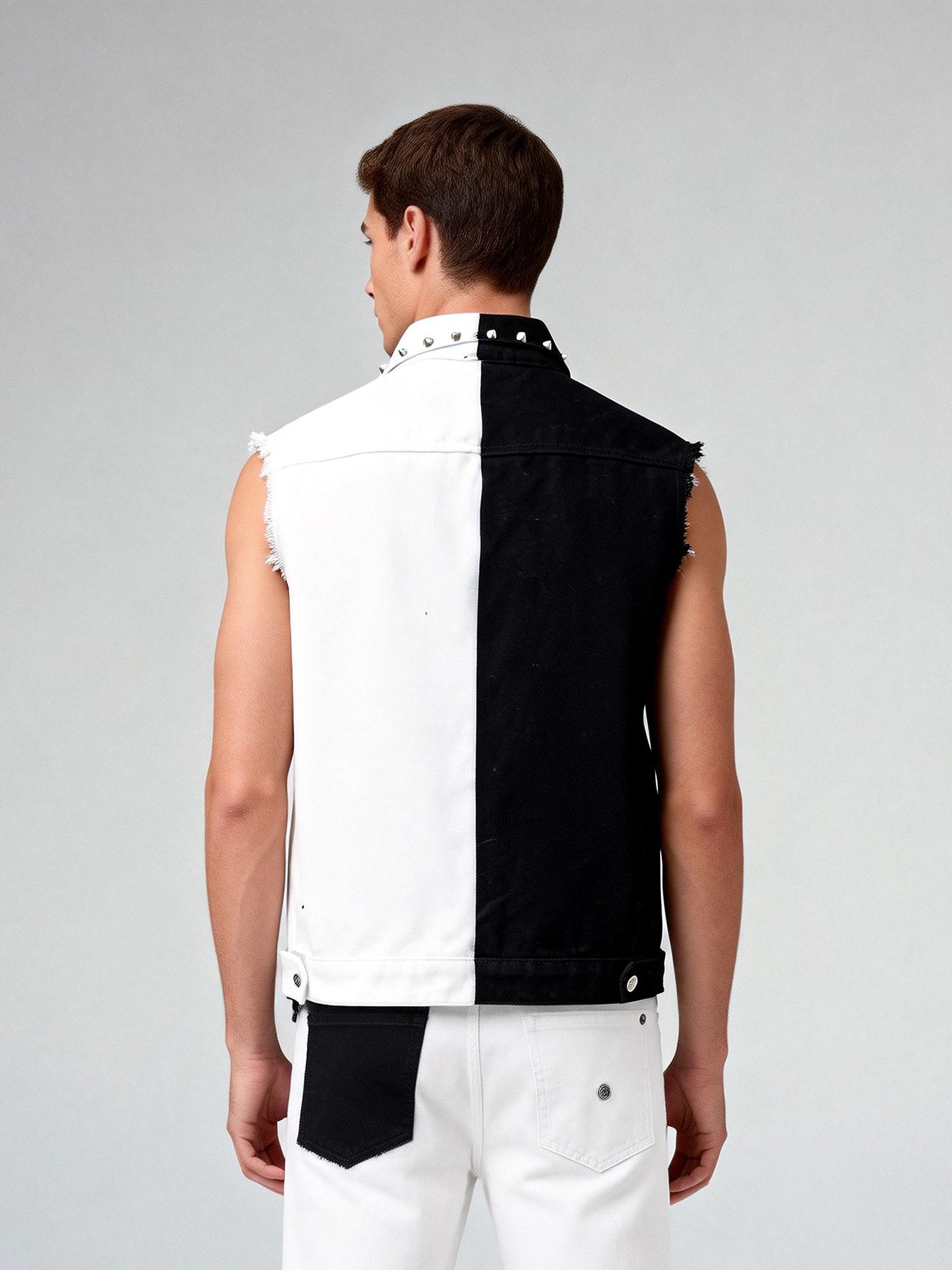 Men's Punk Style Jean Waistcoa – Men'S Fashion Vest With Jeans Bewertung und Preis