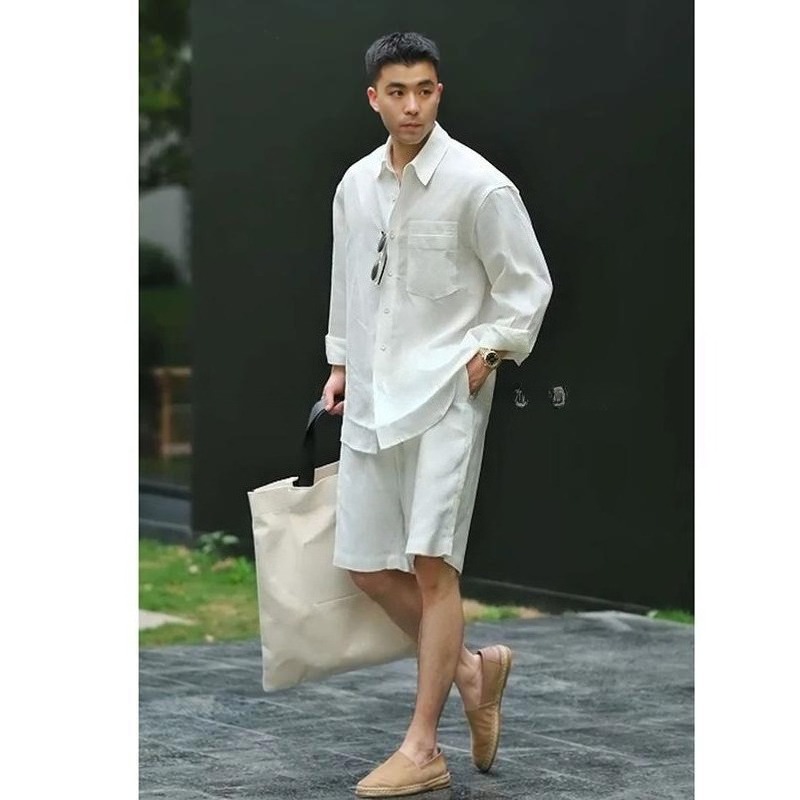 Summer Casual Set Lyocell Line – Linen Shirt Summer Bewertung und Preis