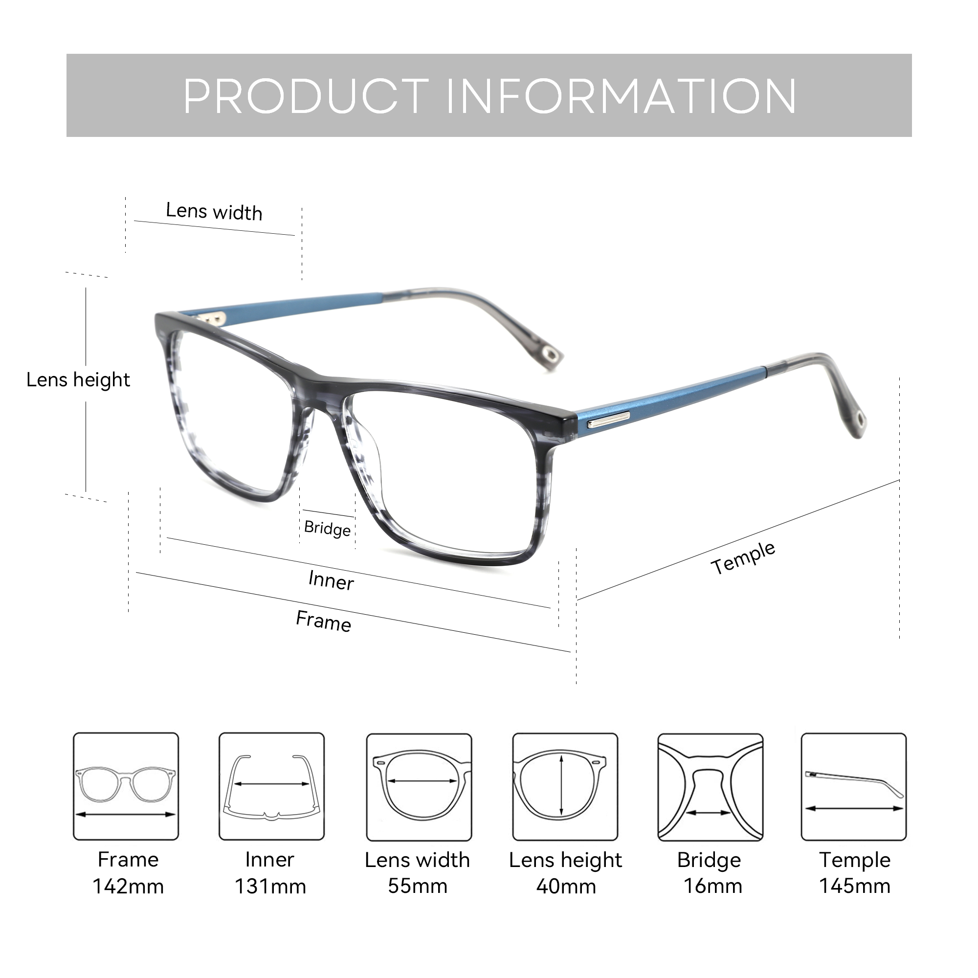ZENOTTIC Japanese Style Square – Mens Fashion Reading Glasses Bewertung und Preis