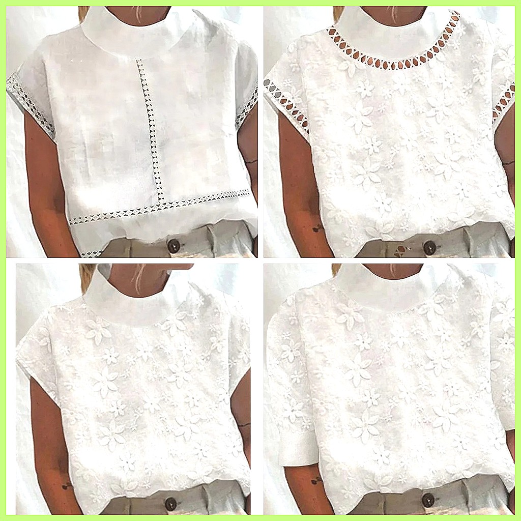 Women's Cotton Linen Pullover  – Linen Shirt Summer Bewertung und Preis