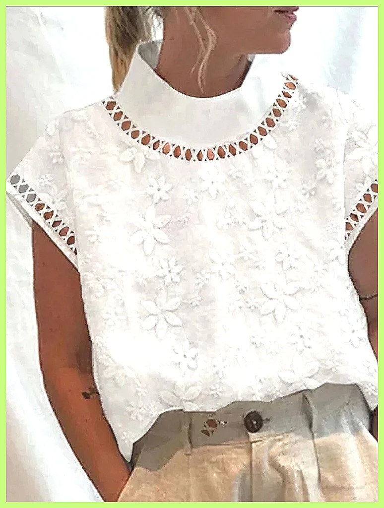 Women's Cotton Linen Pullover  – Linen Shirt Summer Bewertung und Preis