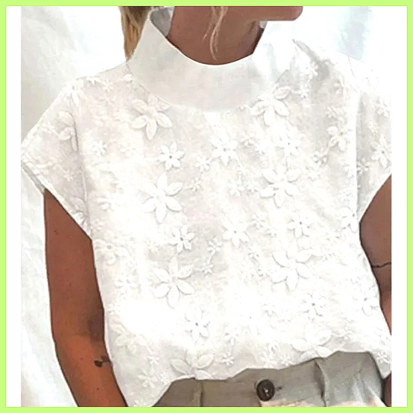 Women's Cotton Linen Pullover  – Linen Shirt Summer Bewertung und Preis