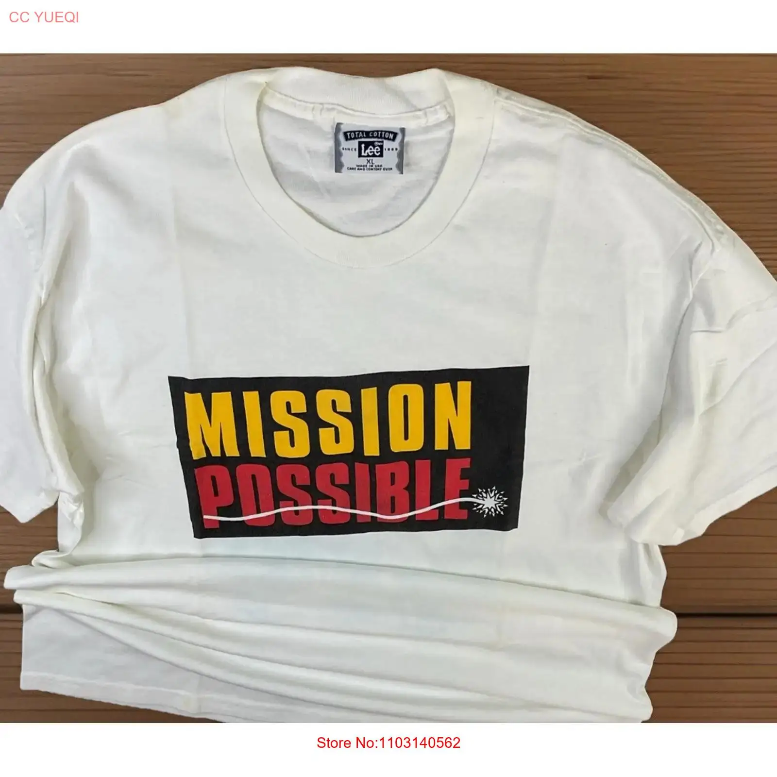 Vintage Mission Possible T Shi – Xl Men'S Fashion Bewertung und Preis