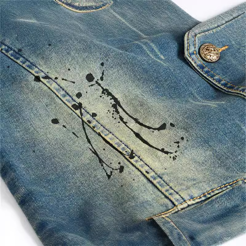 Spring Autumn New Fashion Men' – Men'S Fashion Vest With Jeans Bewertung und Preis