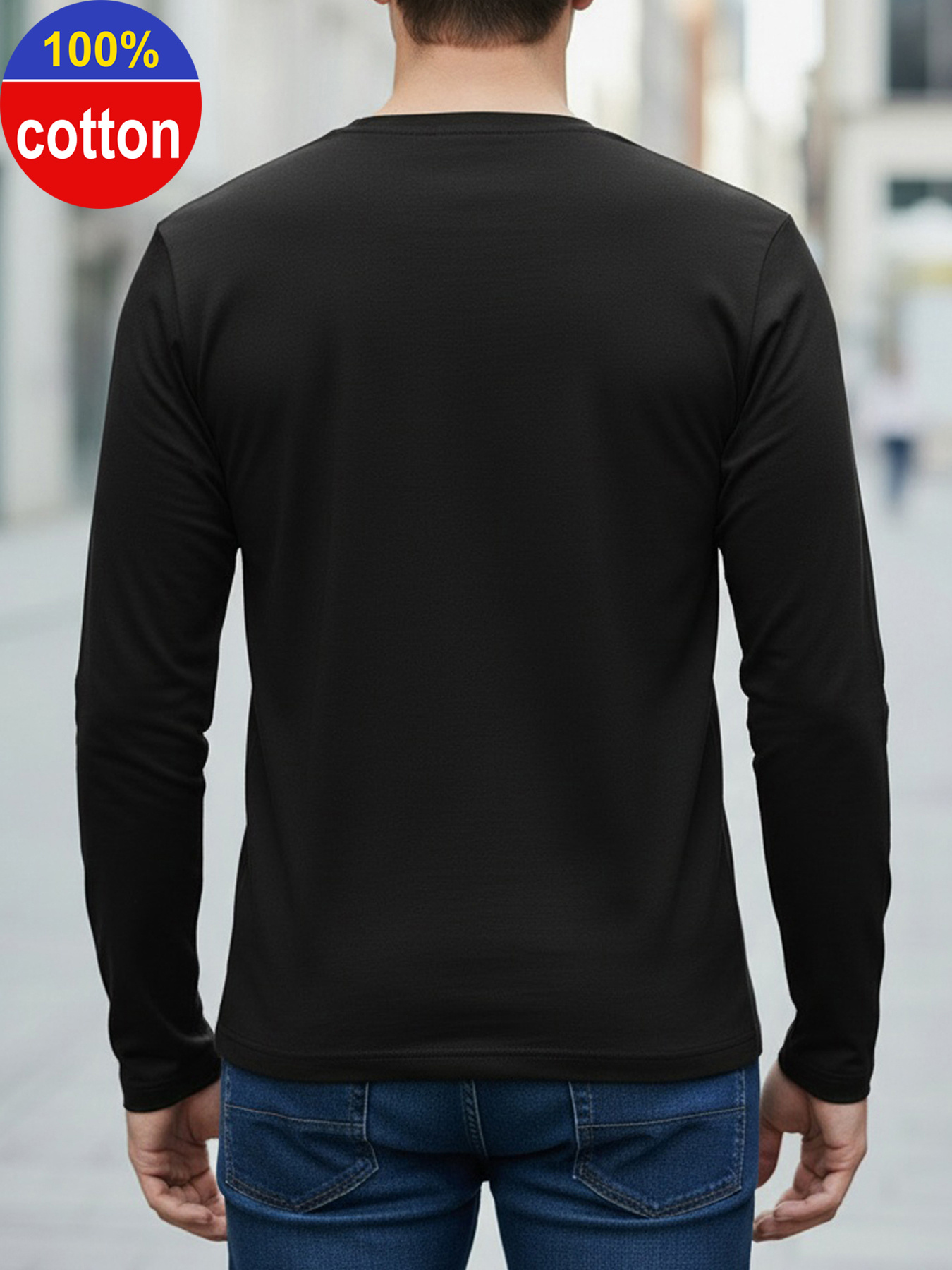 100% pure cotton men's long sl – Men'S Fashion Trends 2025 Bewertung und Preis