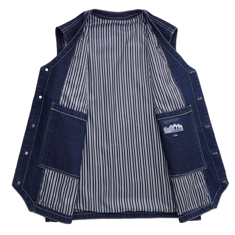 Men Jean Vest Outerwear Denim  – Men'S Fashion Vest With Jeans Bewertung und Preis