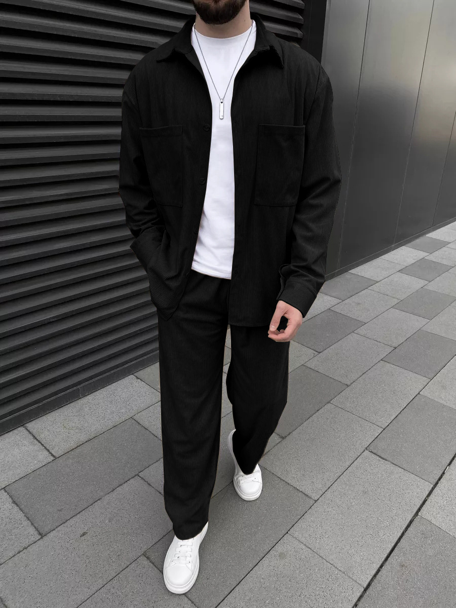 Men's corduroy two-piece outfi – Mens Fashion Trend Bewertung und Preis