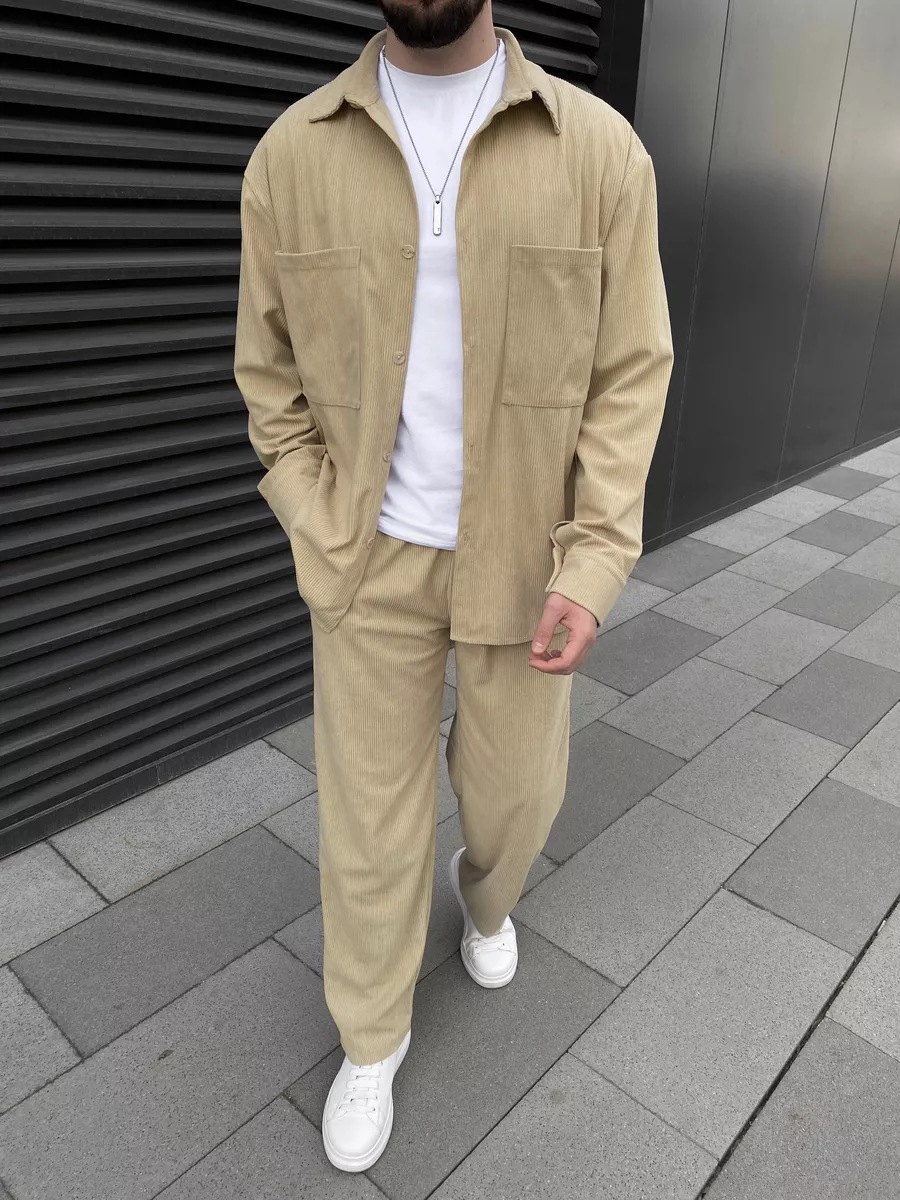 Men's corduroy two-piece outfi – Mens Fashion Trend Bewertung und Preis
