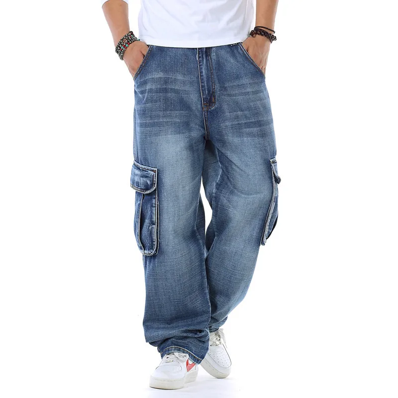 Mens Baggy Jeans Spring and Au – Men'S Fashion For Fat Guys Bewertung und Preis