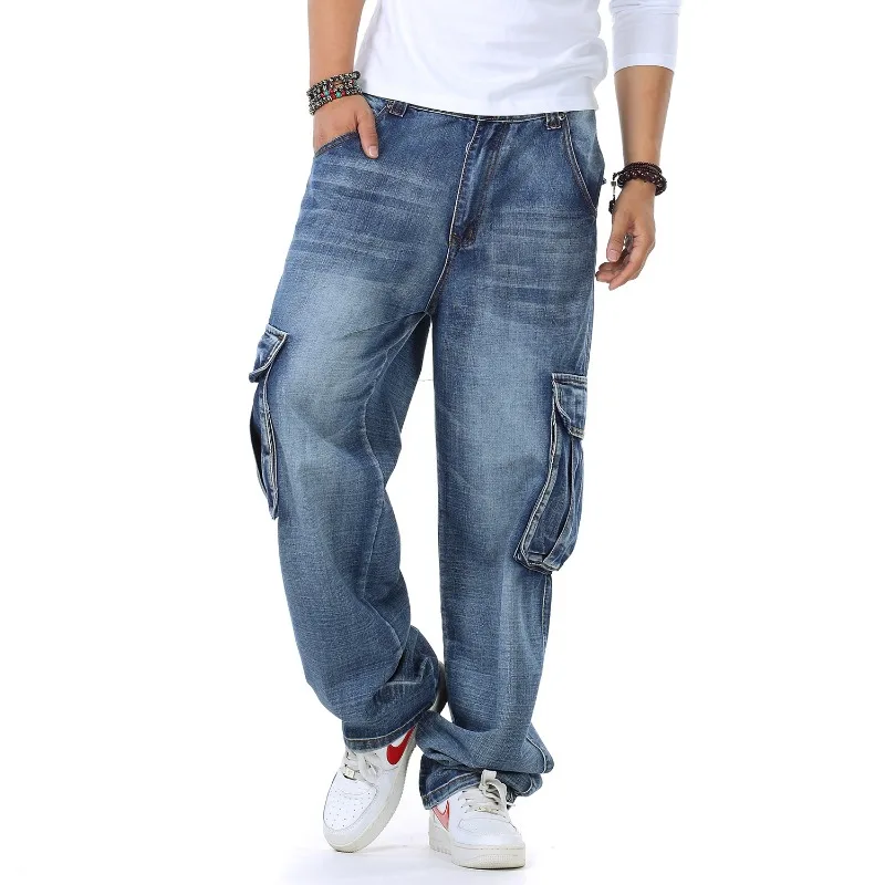 Mens Baggy Jeans Spring and Au – Men'S Fashion For Fat Guys Bewertung und Preis