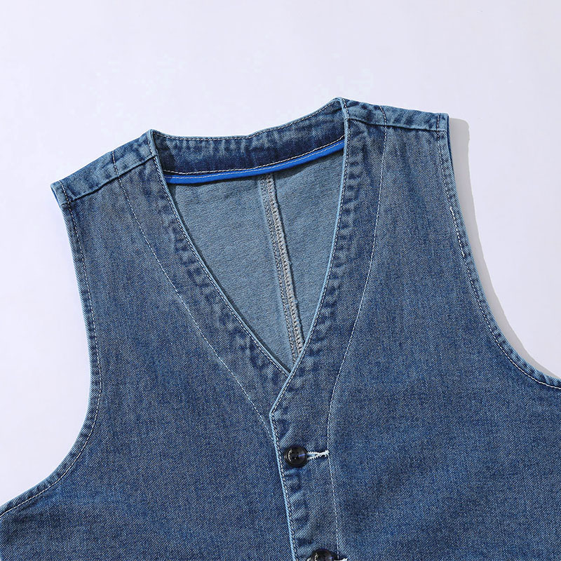 Denim Vest Men's Jacket Spring – Men'S Fashion Vest With Jeans Bewertung und Preis