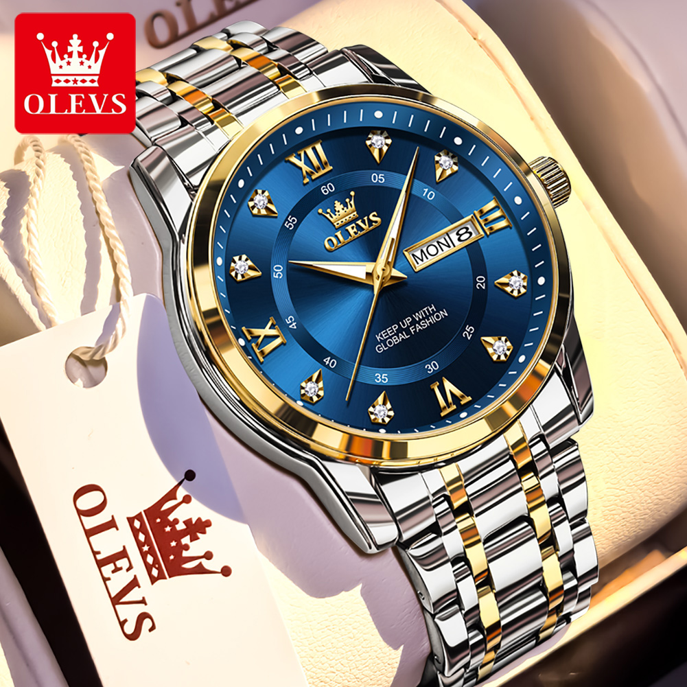 OLEVS Brand Fashion men's watc – Mens Fashion Week Bewertung und Preis