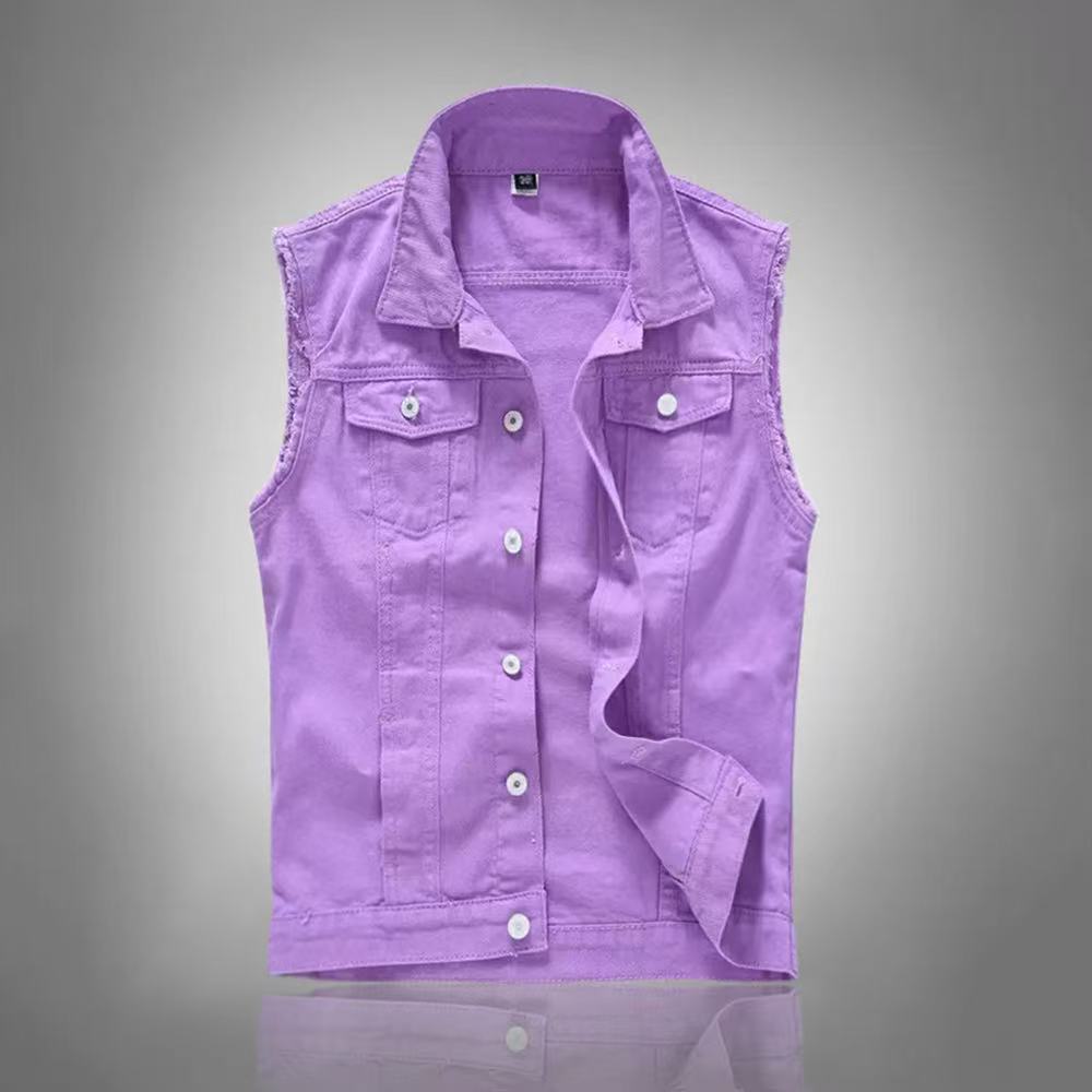 New Fashion Men Blue Casual De – Men'S Fashion Vest With Jeans Bewertung und Preis