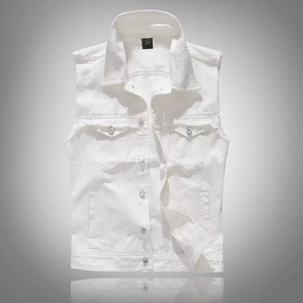 New Fashion Men Blue Casual De – Men'S Fashion Vest With Jeans Bewertung und Preis
