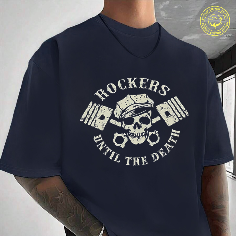 Men Cotton T-Shirt ROCKERS Unt – Mens Fashion In The 50S Bewertung und Preis