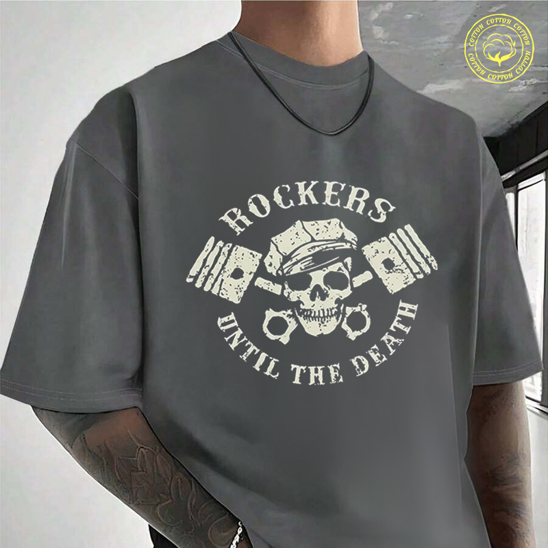 Men Cotton T-Shirt ROCKERS Unt – Mens Fashion In The 50S Bewertung und Preis