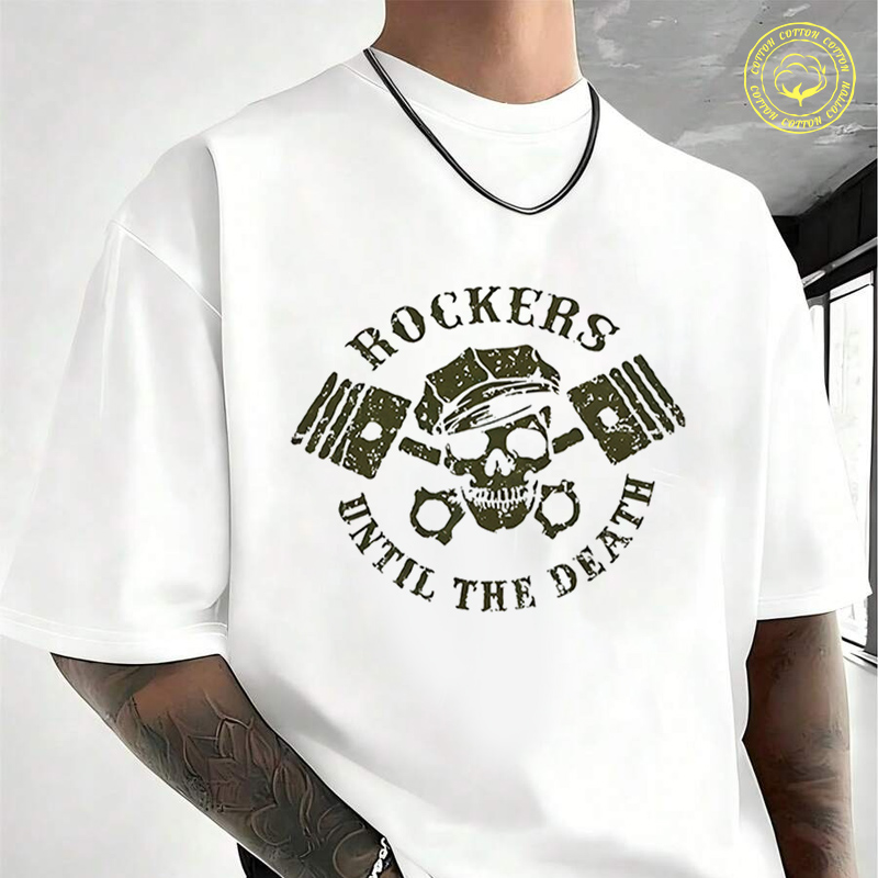 Men Cotton T-Shirt ROCKERS Unt – Mens Fashion In The 50S Bewertung und Preis