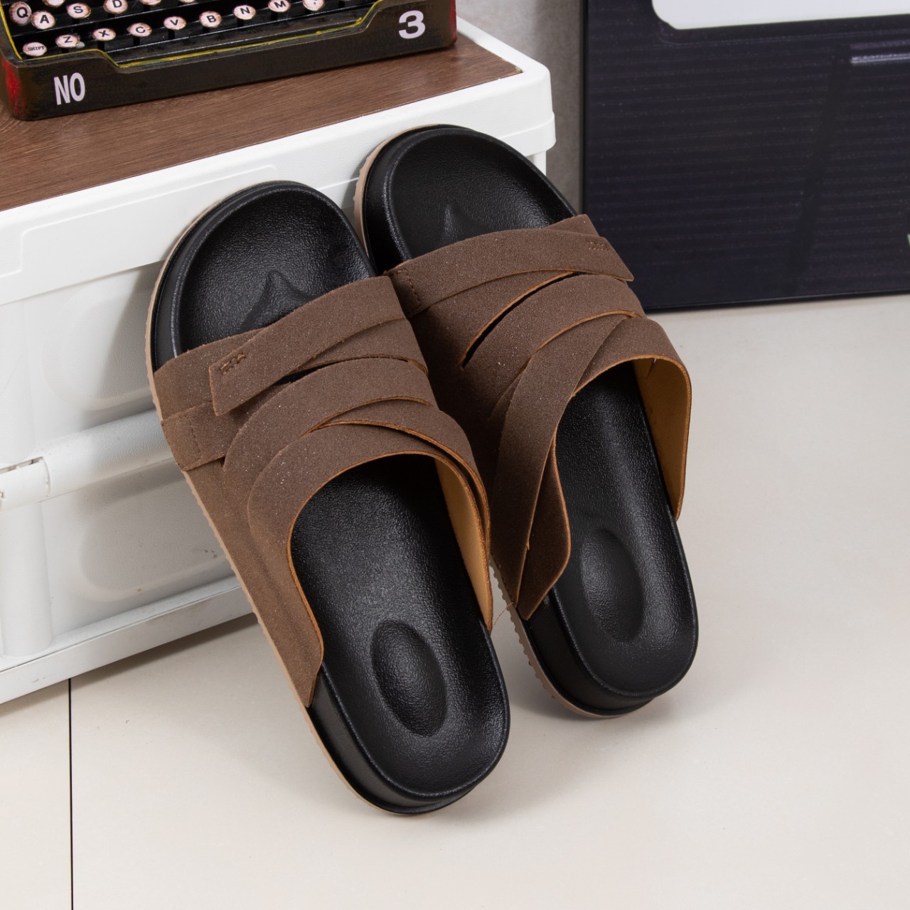 Men Luxury Mesh Slides Summer  – Mens Fashion Modern Bewertung und Preis