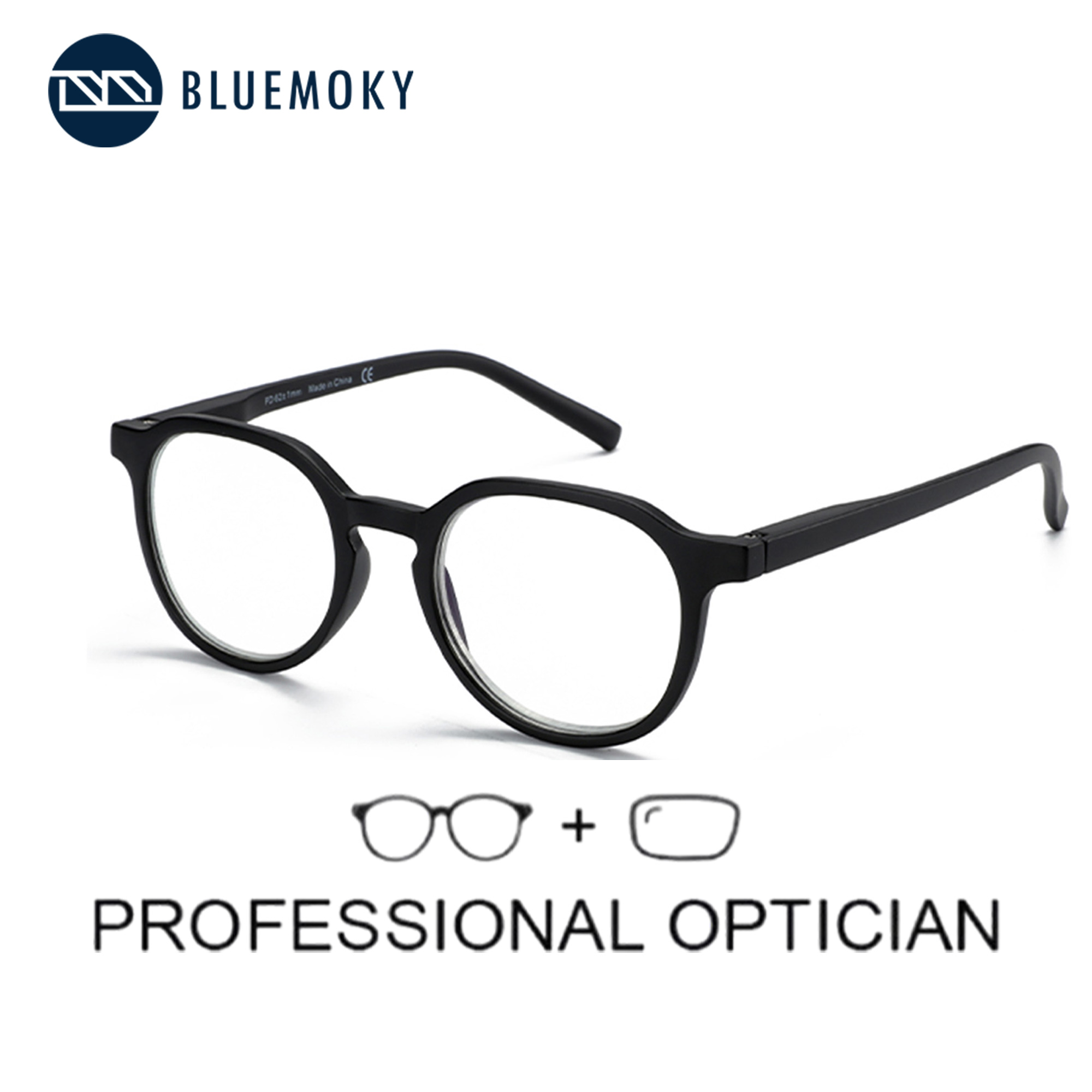 BLUEMOKY Retro Round Prescript – Mens Fashion Reading Glasses Bewertung und Preis