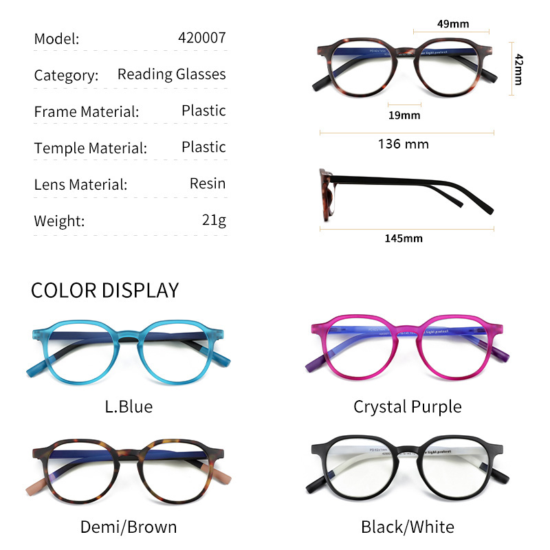 BLUEMOKY Retro Round Prescript – Mens Fashion Reading Glasses Bewertung und Preis