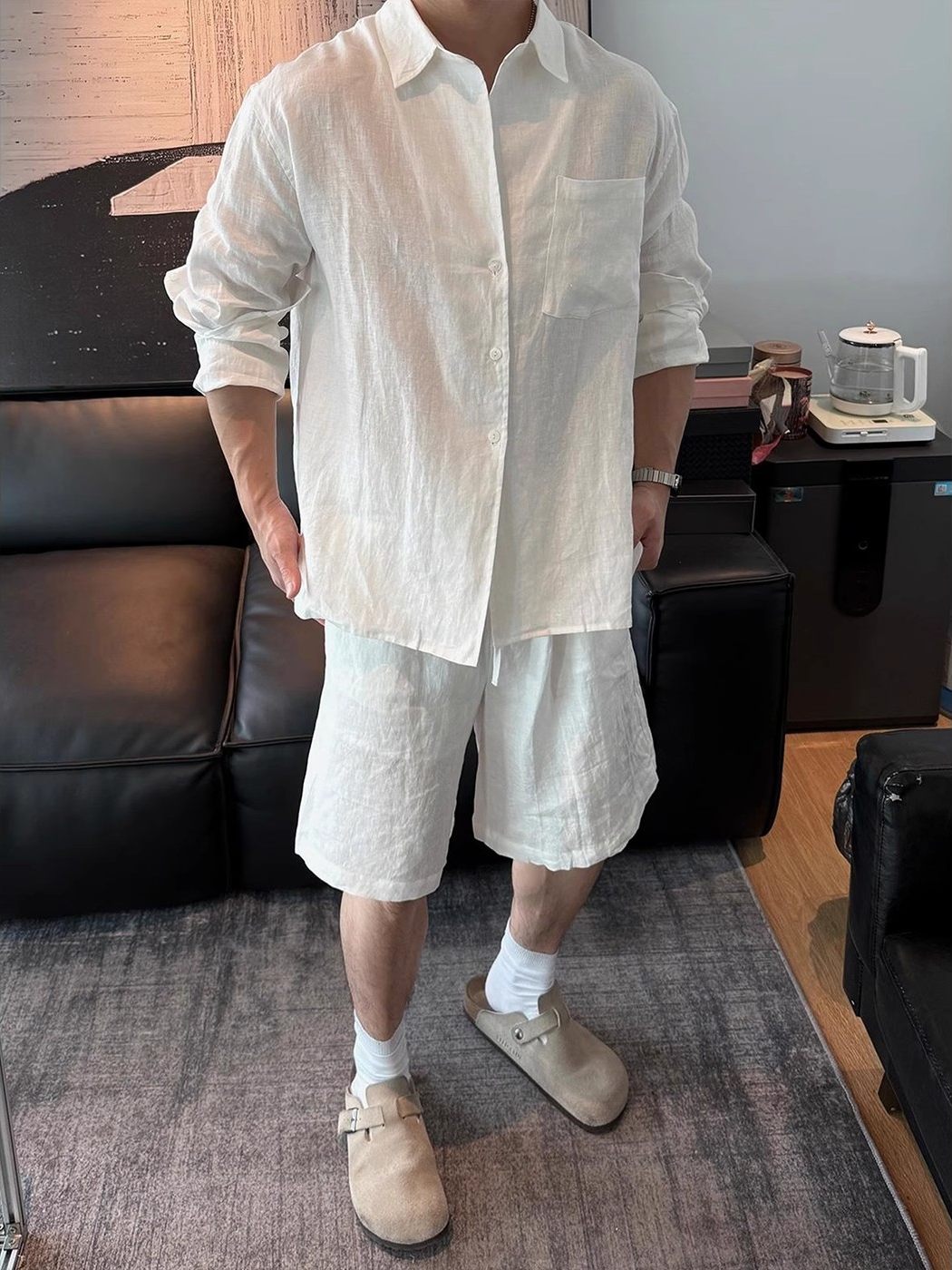Spring/Summer Men's Matching S – Men'S Spring Fashion Bewertung und Preis