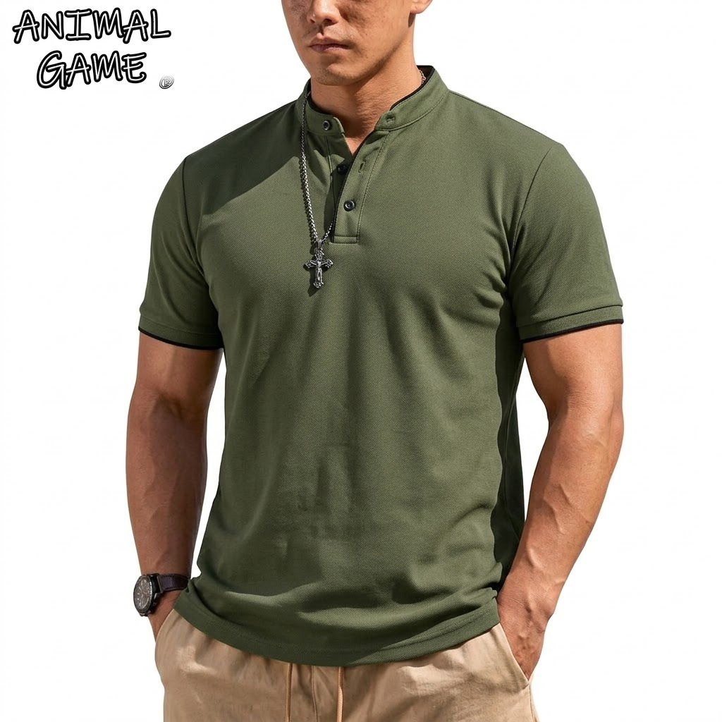 Summer Short Sleeve Henley Shi – Men'S Fashion Trends 2025 Bewertung und Preis